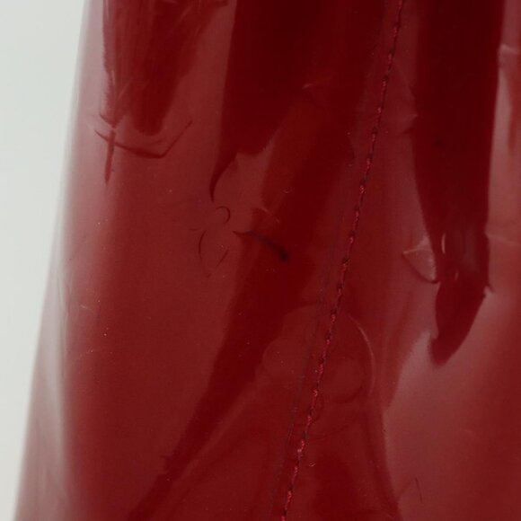 LOUIS VUITTON Monogram Vernis Reade PM Hand Bag Pomme D'amour - Picture 11 of 15